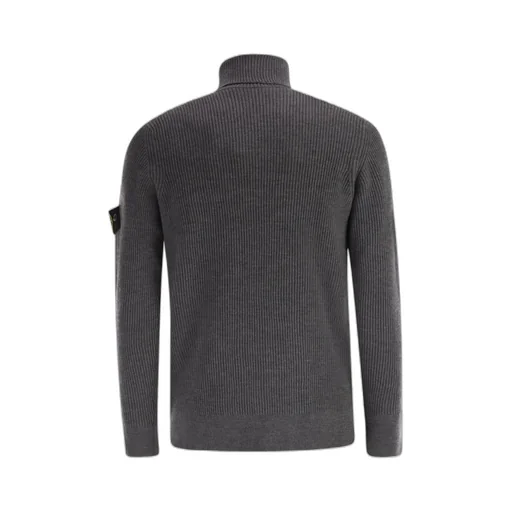 Ribbed Turtleneck Sweater