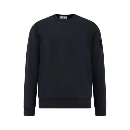Stone Island Logo Patch Crewneck Sweatshirt
