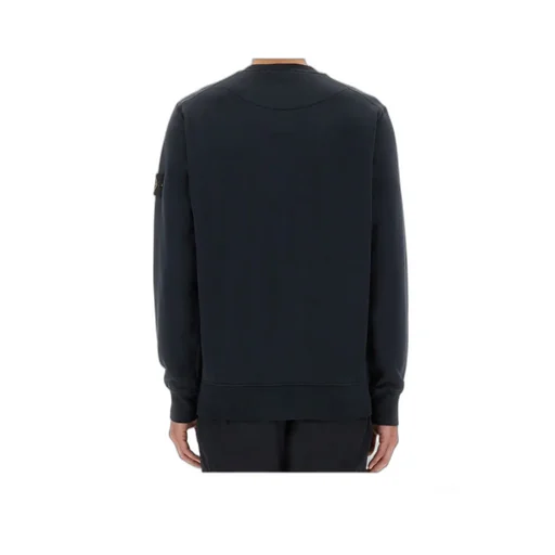 Stone Island Logo Patch Crewneck Sweatshirt