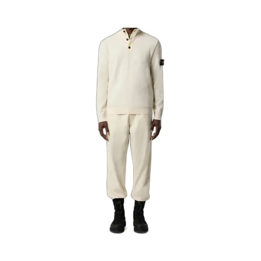 Stone Island Half-Button Knitted Jumper