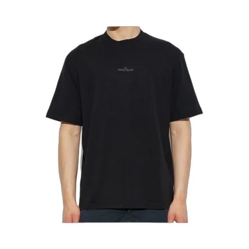 Stone Island Logo Printed T-Shirt