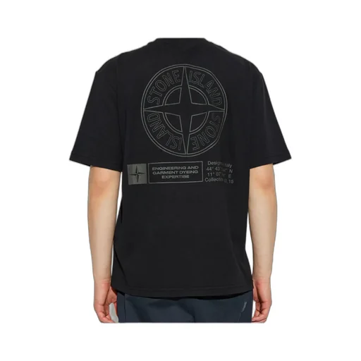 Stone Island Logo Printed T-Shirt