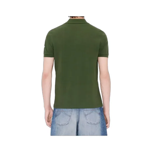 Embroidered Slim Polo In Cotton Kenzo Elephant Logo