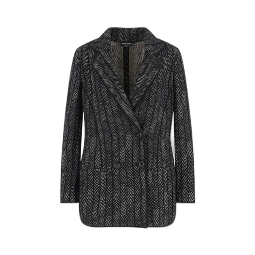 Giorgio Armani Double-Breasted Tailored Blazer