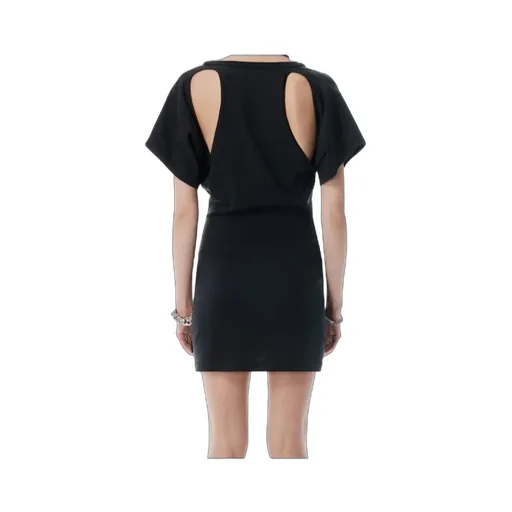 T By Alexander Wang Deconstructed Short Dress
