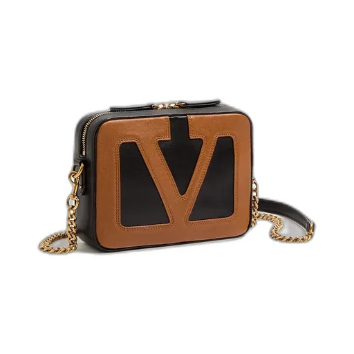 Valentino Viva Vlogo Signature Zip-Up Crossbody Bag