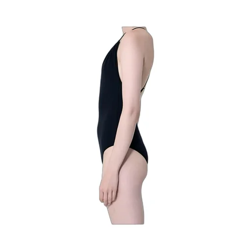 Drawstring-Neck Swimsuit