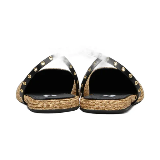 Paper Straw Ballet Flats