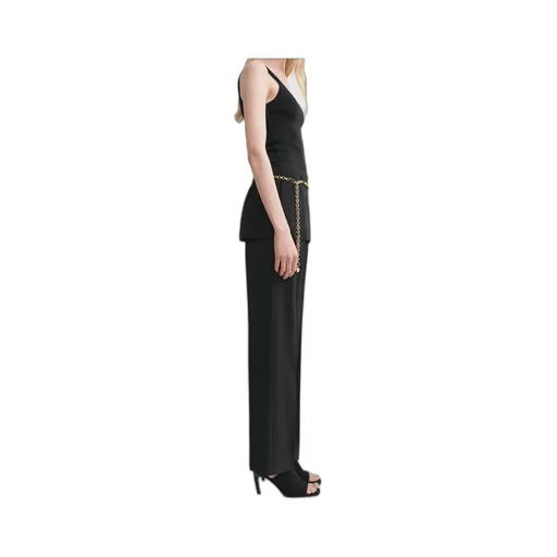 Layered Skirt Trousers