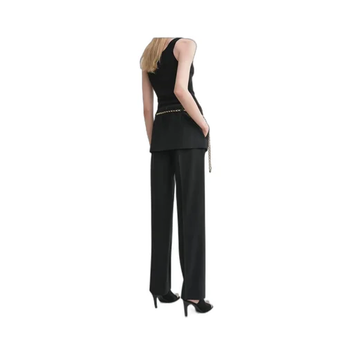 Layered Skirt Trousers