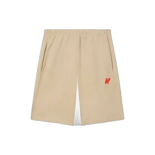 Embroidered Short In Cotton Kenzo Elephant Logo