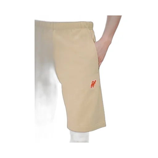 Embroidered Short In Cotton Kenzo Elephant Logo
