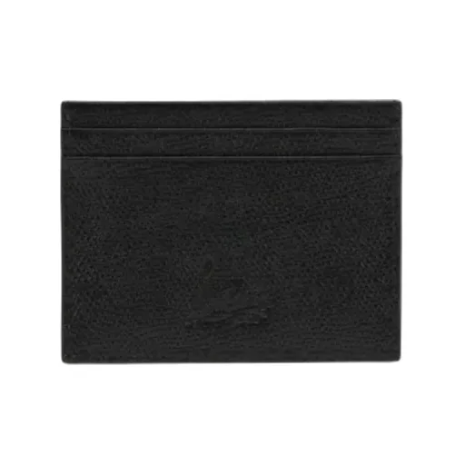 Christian Louboutin Mooncrest Logo Embroidered Card Holder