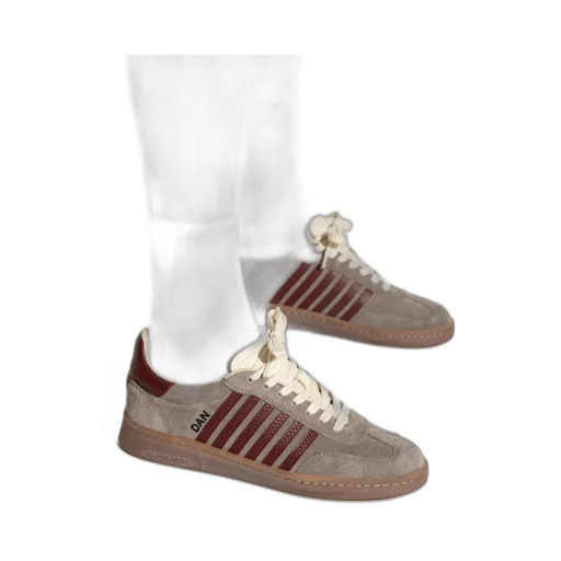 Dsquared2 Striped Low-Top Sneakers