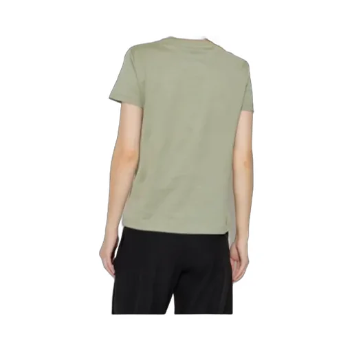Max Mara Logo Embroidered Pocket Crewneck T-Shirt
