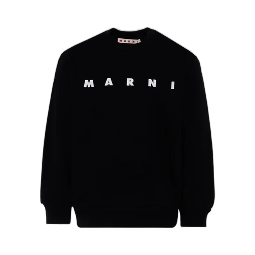 Marni Kids Logo-Printed Crewneck Sweatshirt