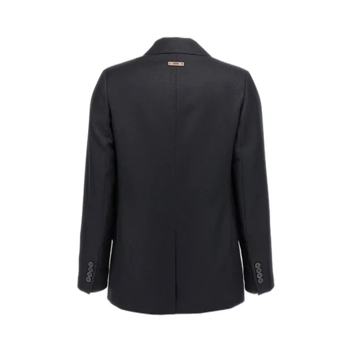 Peserico Lurex Single-Breasted Blazer