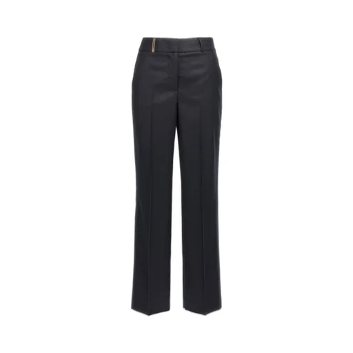 Peserico Lurex Flannel Pants