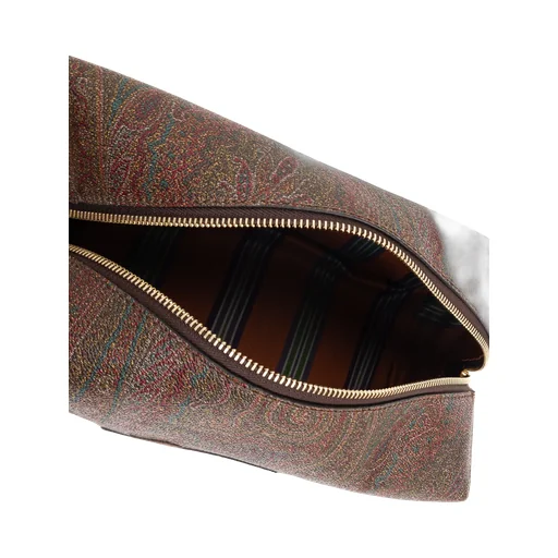 Embroidered-Logo Wash Bag