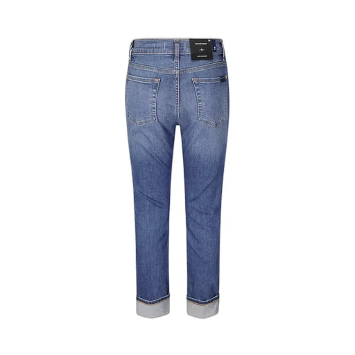 7 For All Mankind Relaxed Skinny Cuffed Jeans