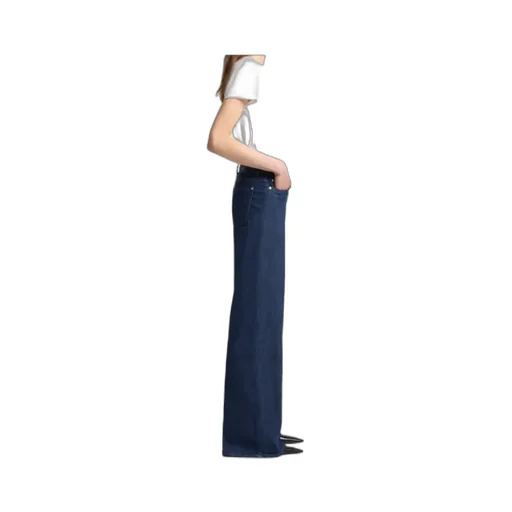 High-Waisted Wide-Leg Jeans