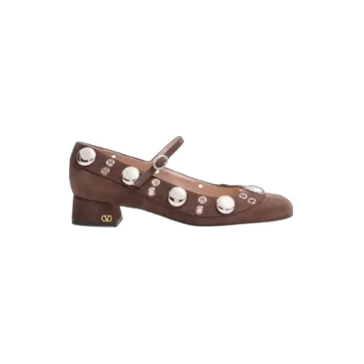 Valentino Vlogo Signature Eyelet Detailed Pumps