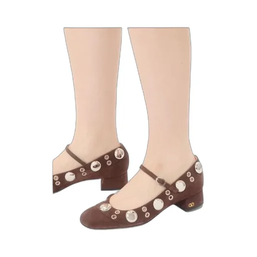 Valentino Vlogo Signature Eyelet Detailed Pumps