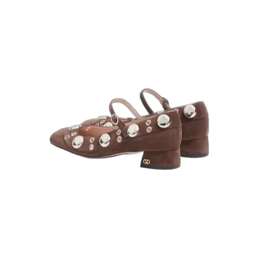 Valentino Vlogo Signature Eyelet Detailed Pumps