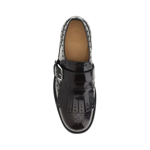 Tassel-Embellished Brogue Shoes
