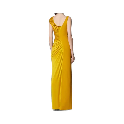Versace Medusa '95 Draped Satin Gown