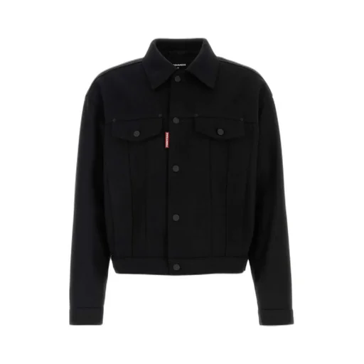 Dsquared2 Buttoned Denim Jacket