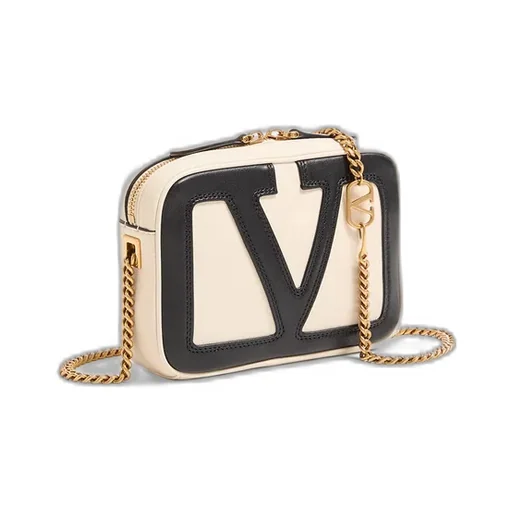 Valentino Vlogo Patch Zip-Up Crpssbody Bag
