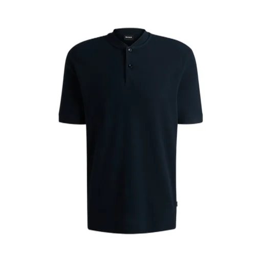 Boss Hugo Boss Collarless Polo Shirt