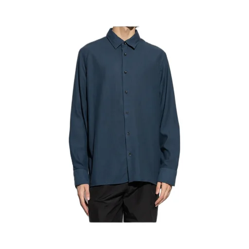 Textured Button-Up Shirt
