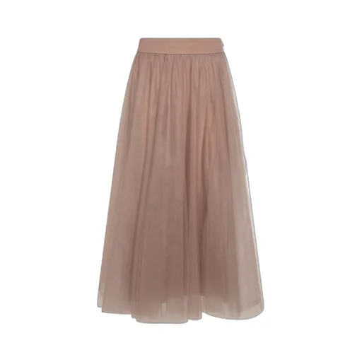 Fabiana Filippi Tulle Midi Skirt