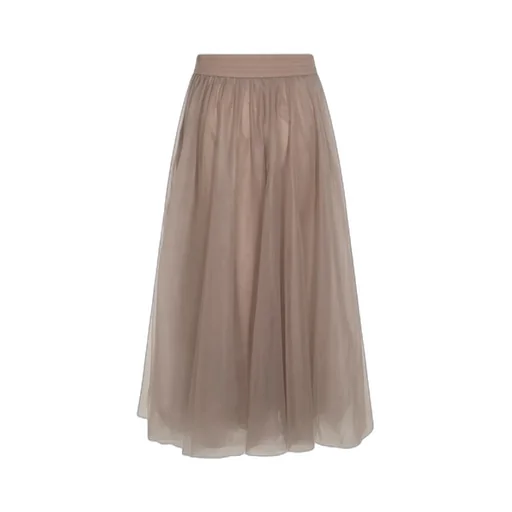 Fabiana Filippi Tulle Midi Skirt