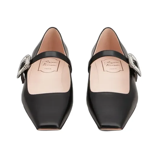 Roger Vivier Belle Vivier Mary Janes Flat Shoes