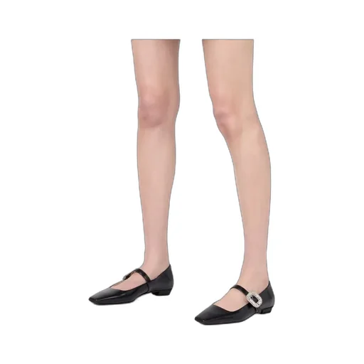 Roger Vivier Belle Vivier Mary Janes Flat Shoes