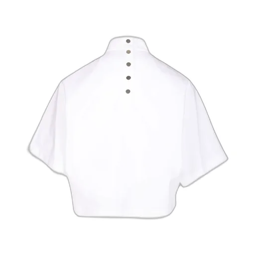 AlaÏA Short Sleeve Cropped Top
