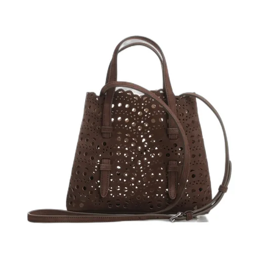 AlaÏA Mina 20 Cut-Out Top Handle Bag