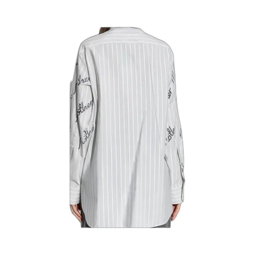 Stella Mccartney Sequin Embellished Striped Shirt