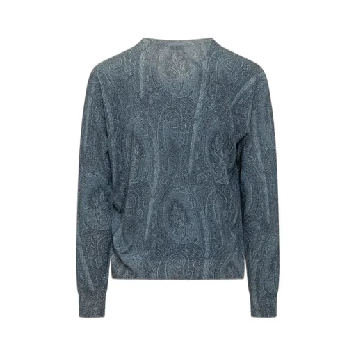 Etro Paisley Printed Crewneck Jumper