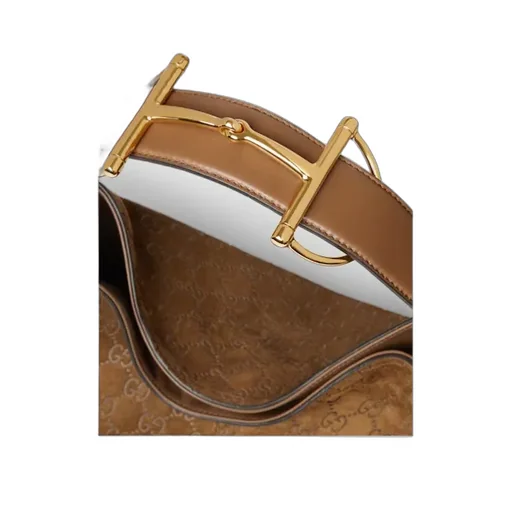 Gucci Horsebit Detail Gg Motif Beatrix Shoulder Bag