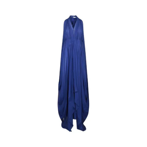 Cape-Insert Maxi Dress