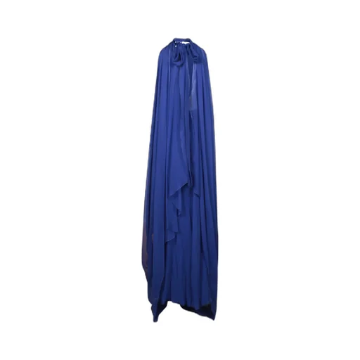 Cape-Insert Maxi Dress
