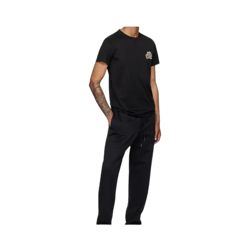 Moncler Logo Embroidered Crewneck T-Shirt