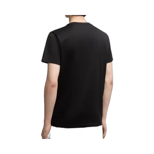 Moncler Logo Embroidered Crewneck T-Shirt
