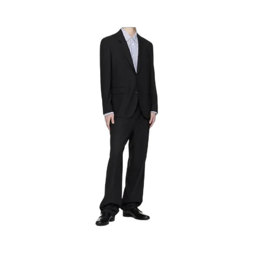 Long-Sleeved Suit Jacket