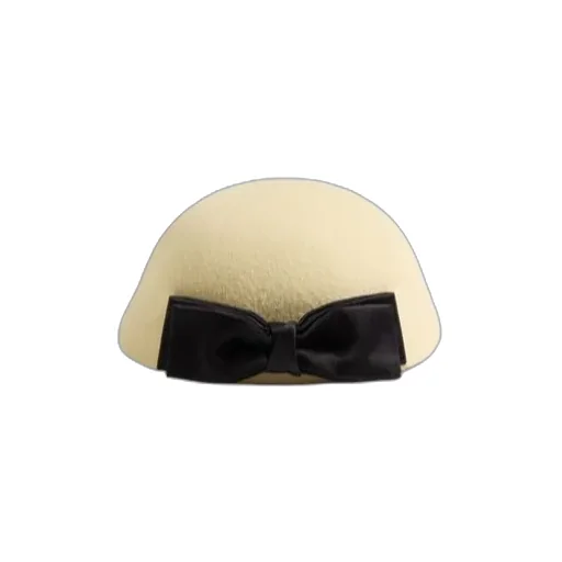 Vlogo Signature Hat In Lapin Fabric With Satin Bow