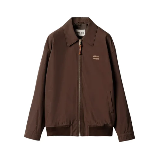 Miu Miu Long-Sleeved Zipped Jacket
